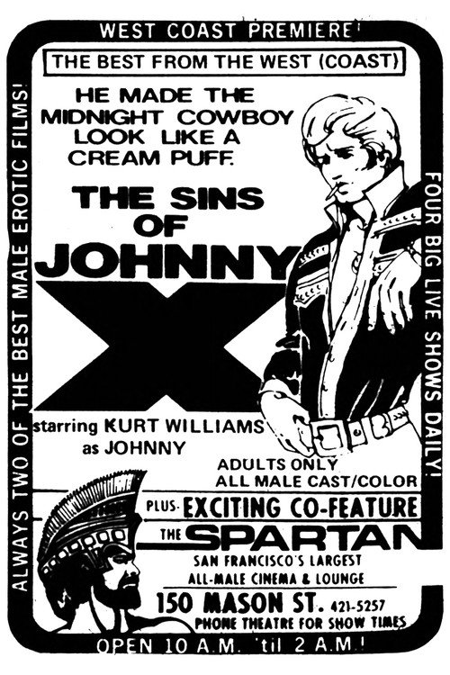 Movie poster for The Sins of Johnny X (1975)