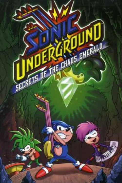 Movie poster for Sonic Underground: Secrets of the Chaos Emerald (2008)