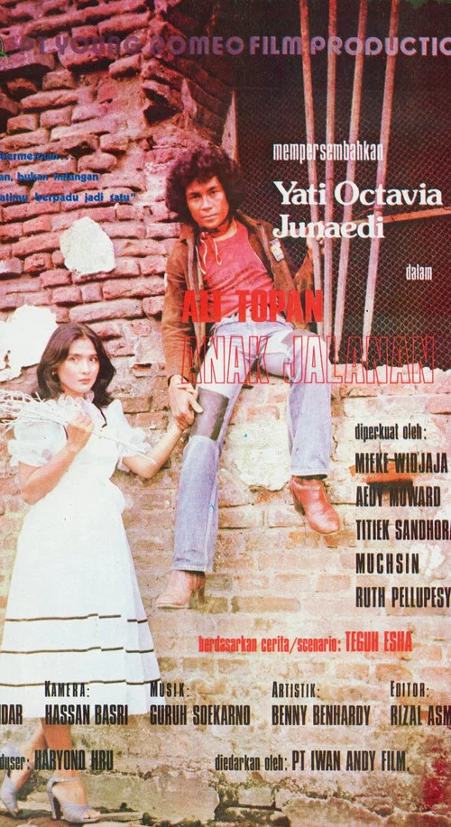 Movie poster for Ali Topan Anak Jalanan (1977)