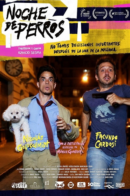 Movie poster for Noche de perros (2015)