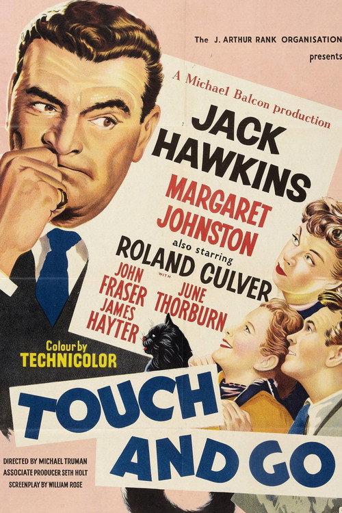 Movie poster for Touch and Go (1955)