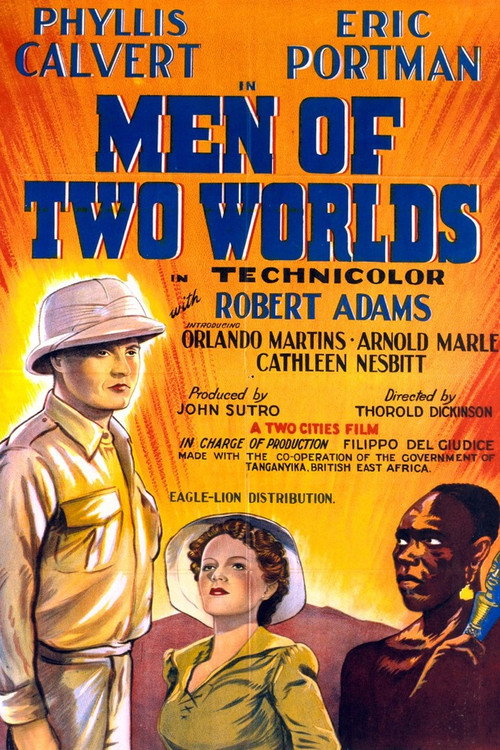 Movie poster for Men of Two Worlds (1946)