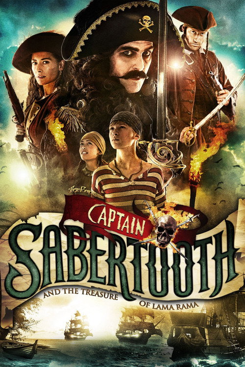 Movie poster for Captain Sabertooth and the Treasure of Lama Rama (2014)