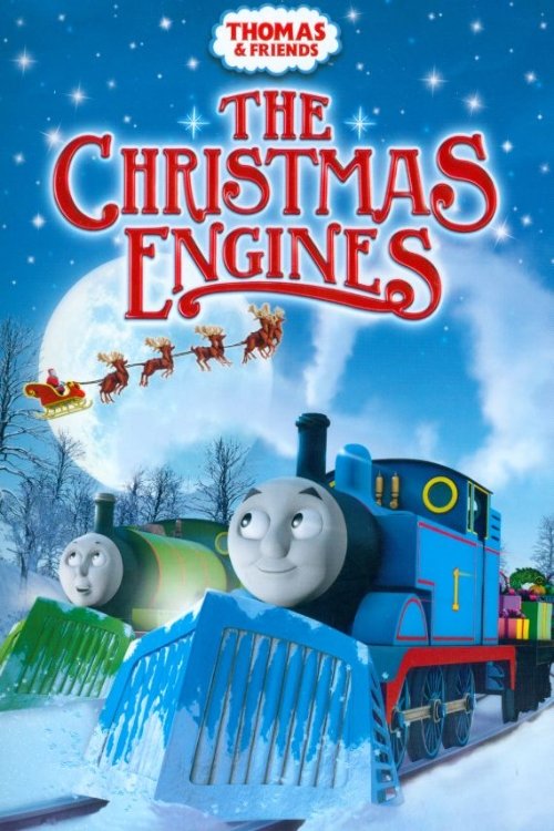 Movie poster for Thomas & Friends: The Christmas Engines (2014)