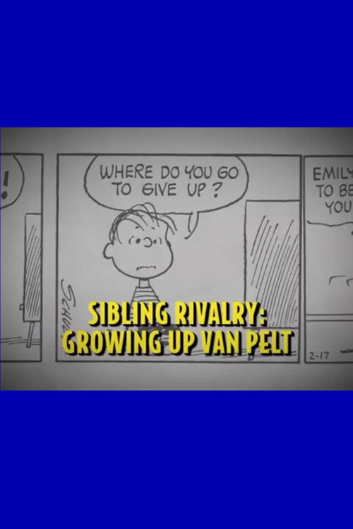 Movie poster for Sibling Rivalry: Growing Up Van Pelt (2009)