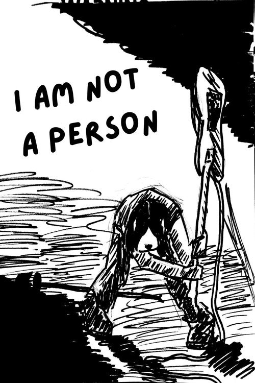 Movie poster for I'M NOT A PERSON