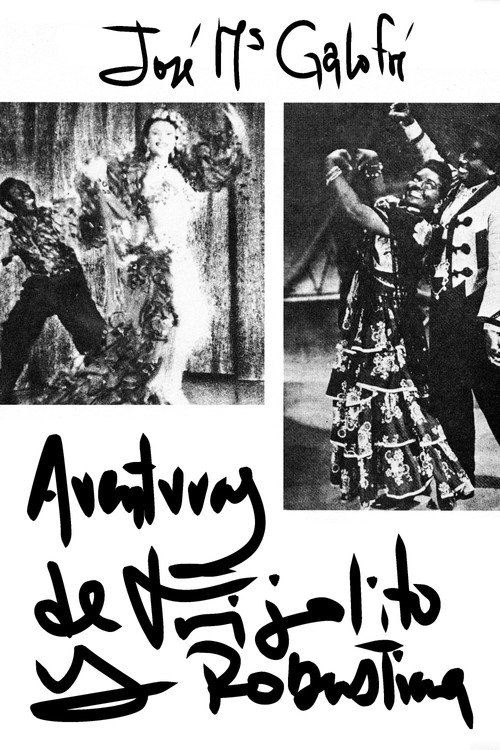 Movie poster for Las aventuras de Frijolito y Robustiana (1944)