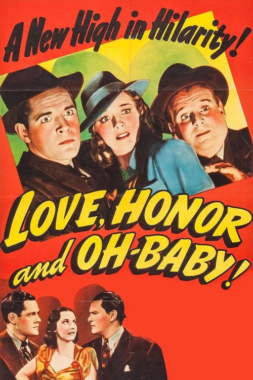 Movie poster for Love, Honor and Oh-Baby! (1940)