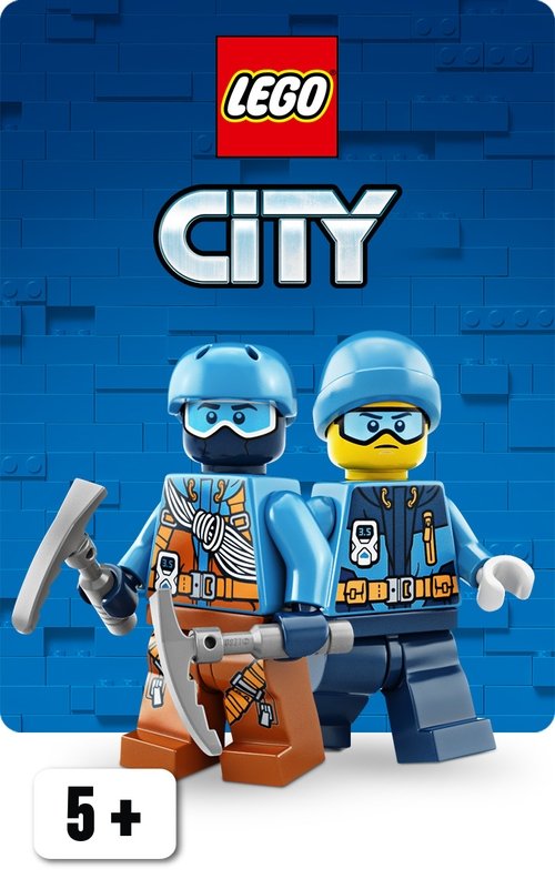 Movie poster for LEGO City Sky Police and Fire Brigade - Where Ravens Crow (2019)