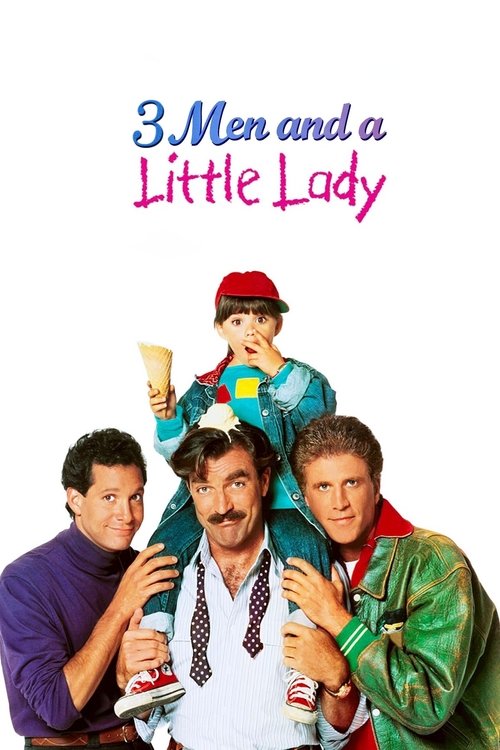 Movie poster for 3 Men and a Little Lady (1990)