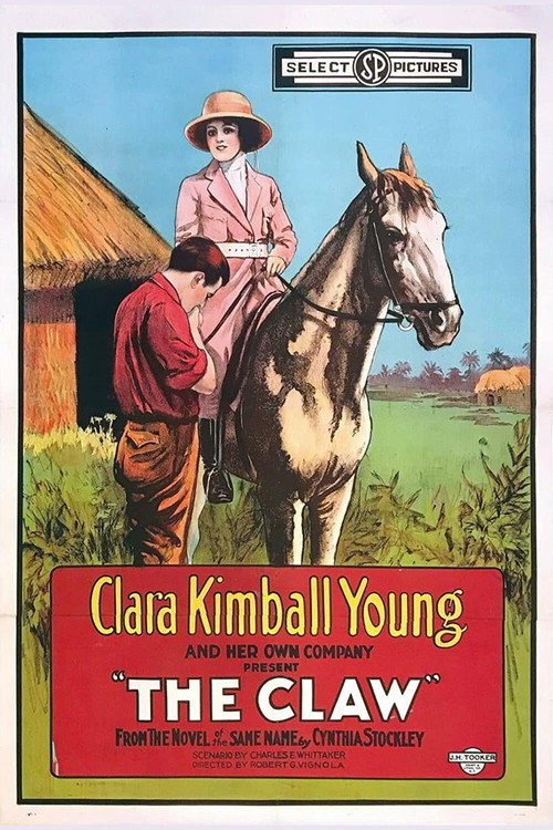 Movie poster for The Claw (1918)