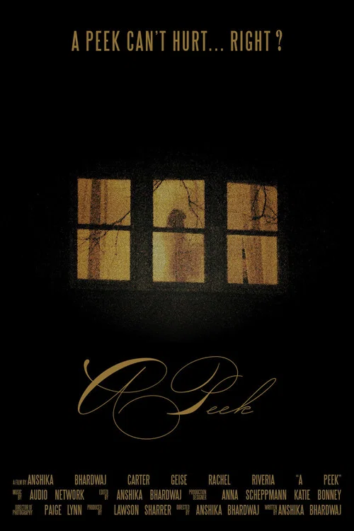 Movie poster for A Peek (2026)
