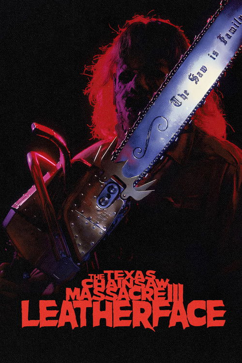 Movie poster for Leatherface: The Texas Chainsaw Massacre III (1990)