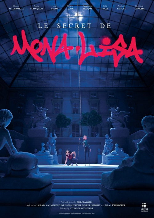 Movie poster for The Secret of Mona Lisa (2022)