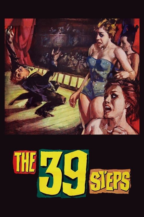 Movie poster for The 39 Steps (1959)