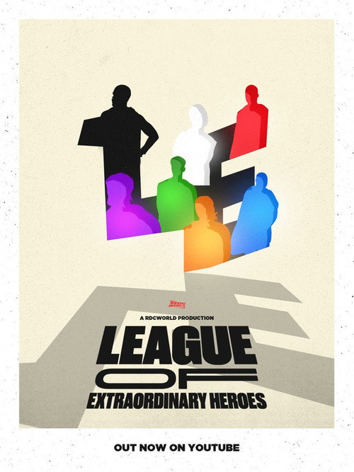 Movie poster for The League of Extra Ordinary Heroes (2026)