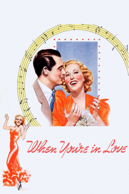 Movie poster for When You're in Love (1937)