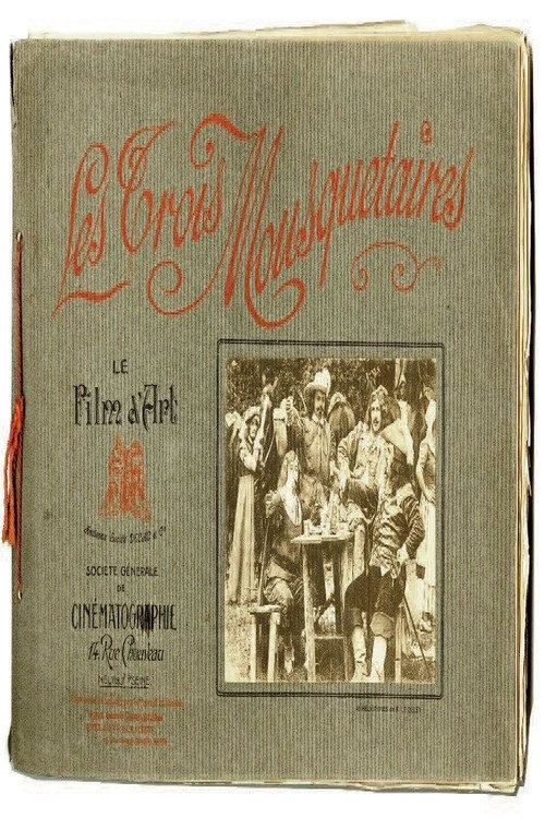 Movie poster for The Three Musketeers (1912)