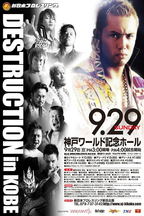 Movie poster for NJPW Destruction 2013 (2013)
