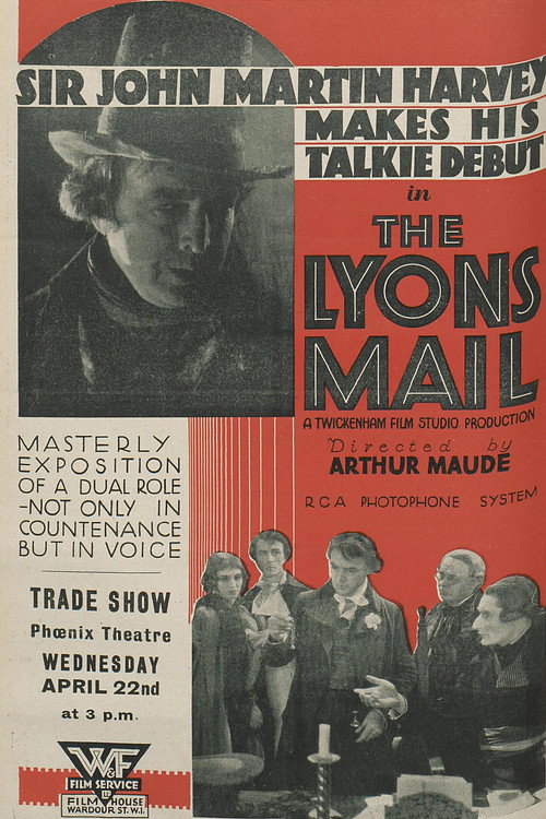Movie poster for The Lyons Mail (1931)