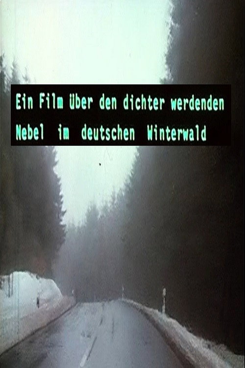 Movie poster for Ein Film über den dichter werdenden Nebel im deutschen Winterwald (1981)
