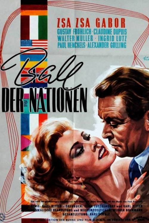Movie poster for Ball of the Nations (1954)