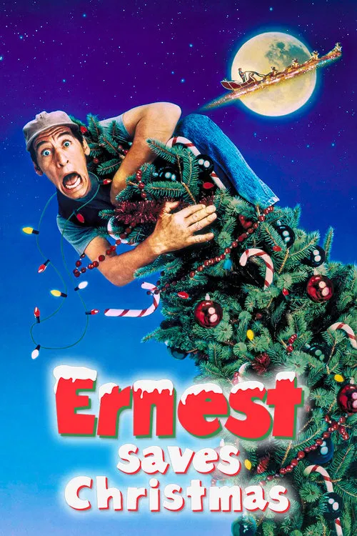 Movie poster for Ernest Saves Christmas (1988)