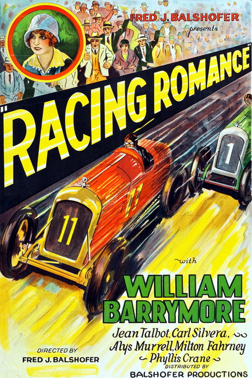 Movie poster for Racing Romance (1927)