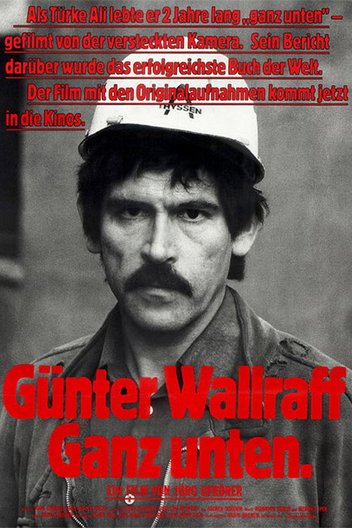 Movie poster for Günter Wallraff: Lowest of the Low (1986)