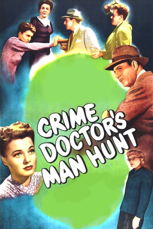 Movie poster for Crime Doctor's Man Hunt (1946)