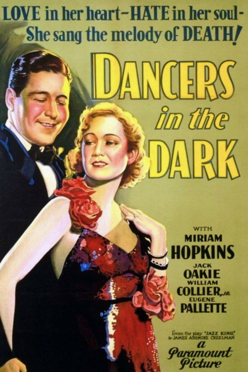 Movie poster for Dancers in the Dark (1932)
