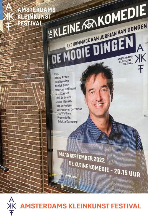 Movie poster for De Mooie Dingen: Hommage aan Jurrian van Dongen (2022)