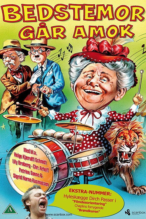 Movie poster for Bedstemor går amok (1944)