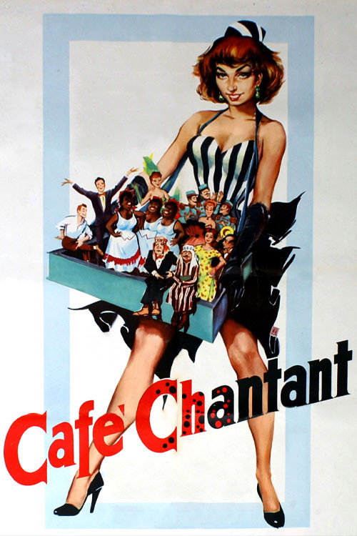 Movie poster for Singing Café (1953)