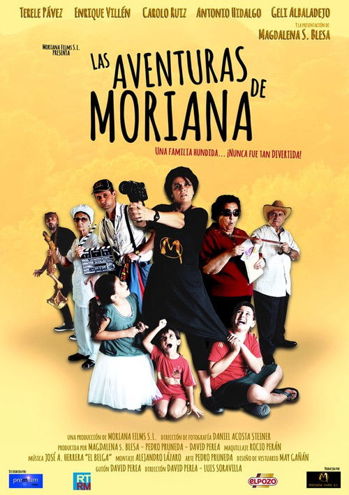 Movie poster for Las aventuras de Moriana (2015)