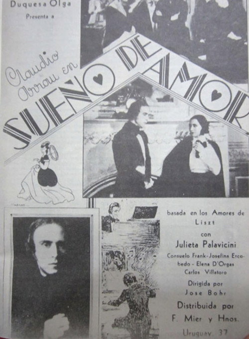 Movie poster for Sueño de amor (1935)
