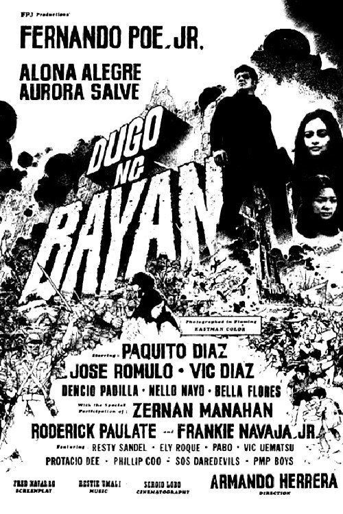 Movie poster for Dugo ng Bayan (1973)