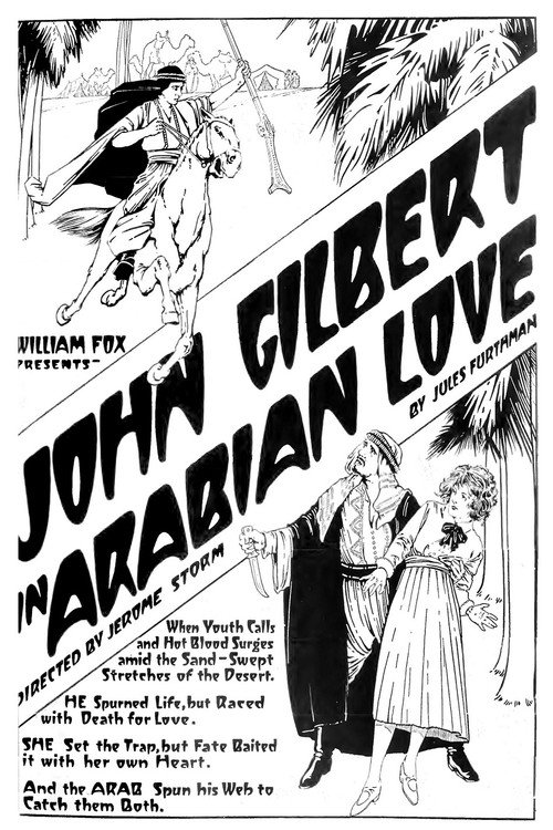 Movie poster for Arabian Love (1922)