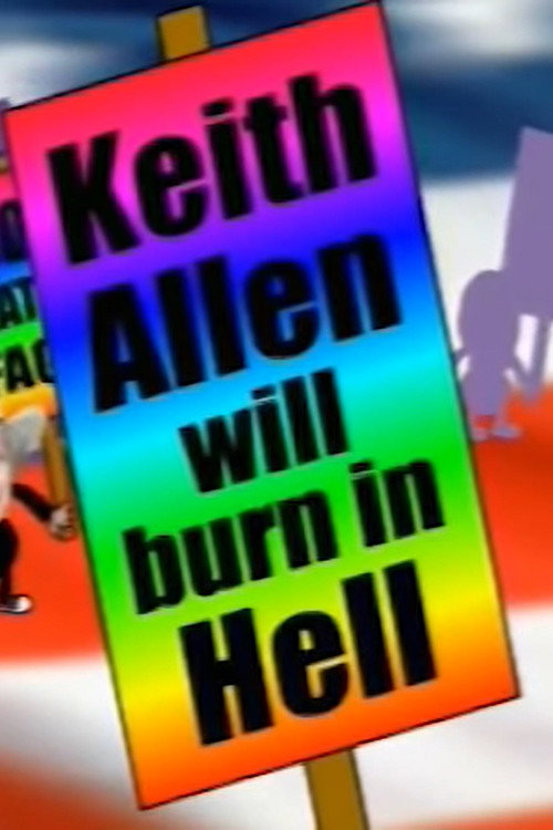 Movie poster for Keith Allen Will Burn in Hell (2007)