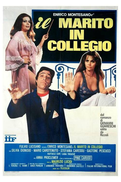 Movie poster for Il marito in collegio (1977)