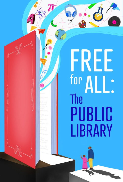 Movie poster for Free for All: The Public Library (2025)