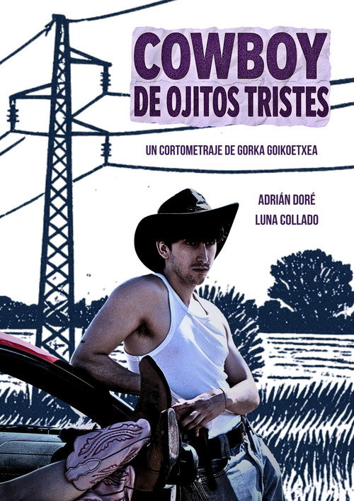 Movie poster for Cowboy de Ojitos Tristes