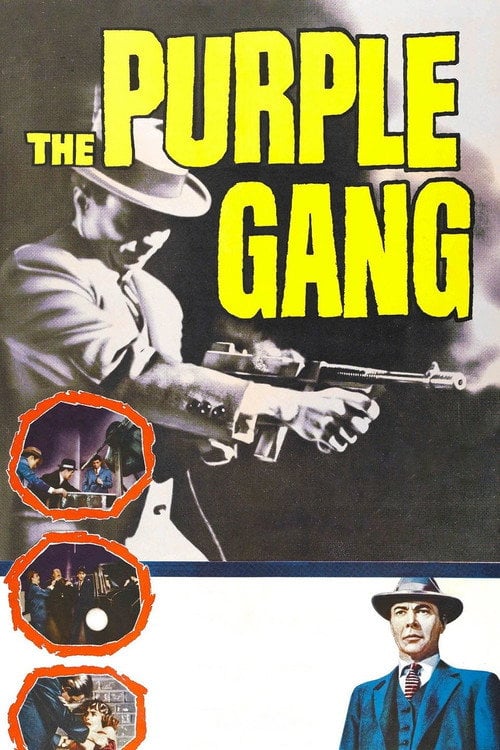 Movie poster for The Purple Gang (1959)