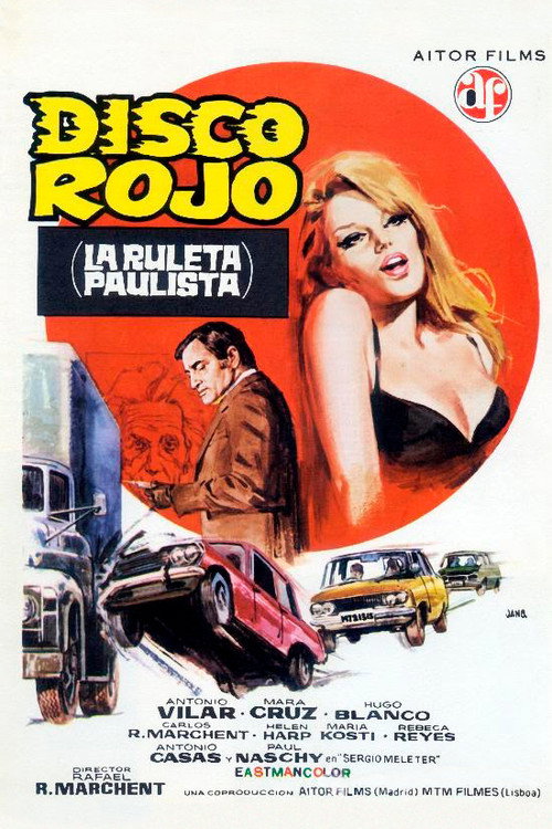 Movie poster for Disco rojo (1973)