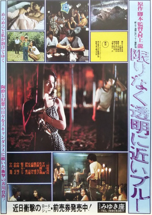 Movie poster for Almost Transparent Blue (1979)