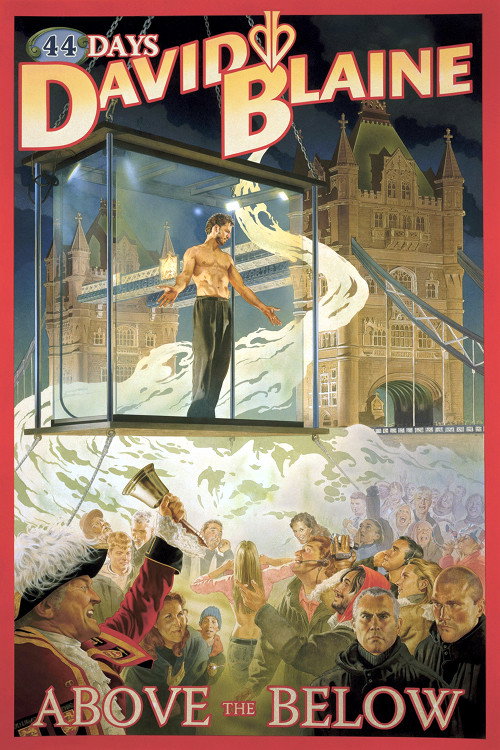 Movie poster for David Blaine: Above the Below (2003)