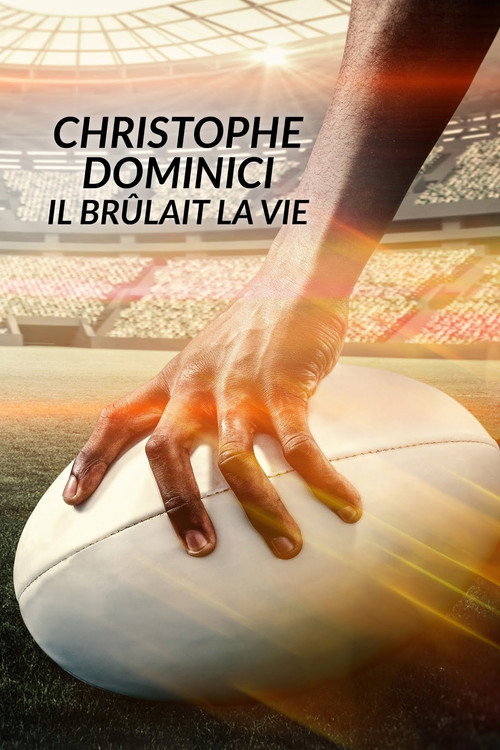 Movie poster for Christophe Dominici : il brûlait la vie (2023)