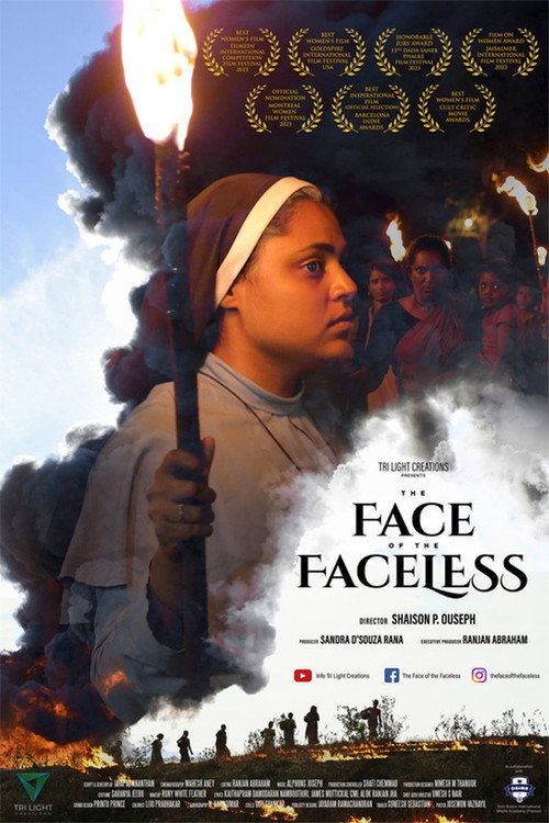 Movie poster for The Face of the Faceless (2023)