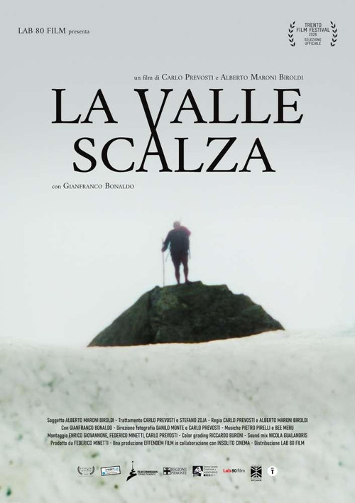 Movie poster for La valle scalza