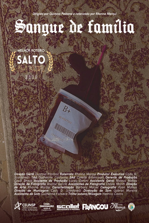 Movie poster for SANGUE DE FAMÍLIA (2026)